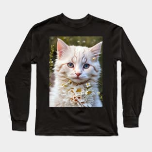 Beautiful Kittens & Cats Long Sleeve T-Shirt